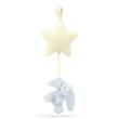 JELLYCAT - BASHFUL BLUE BUNNY STAR MUSICAL