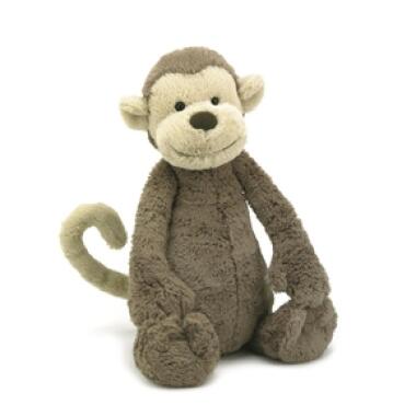 LARGE BASHFUL MONKEY