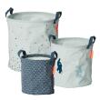 DONE BY DEER - 3PCS SOFT STORAGE BASKET