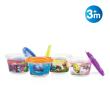NUBY - 4STK 120ml STACKABLE BOWLS