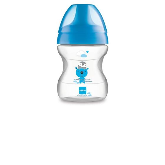 MAM - 190ML LEARN TO DRINK CUP-BLUE