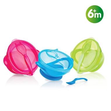 6mdr+ SUCTION BOWL W/SPOON