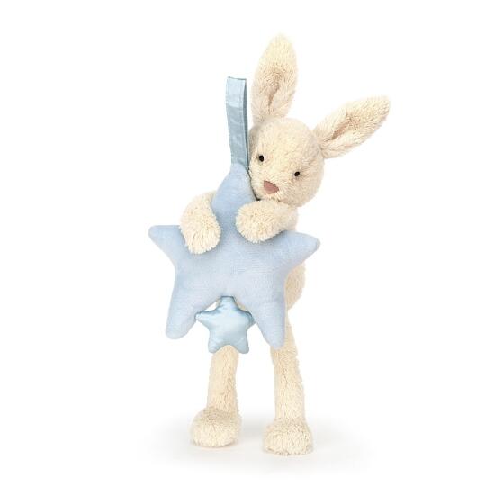 JELLYCAT - STAR BUNNY BLUE MUSICAL