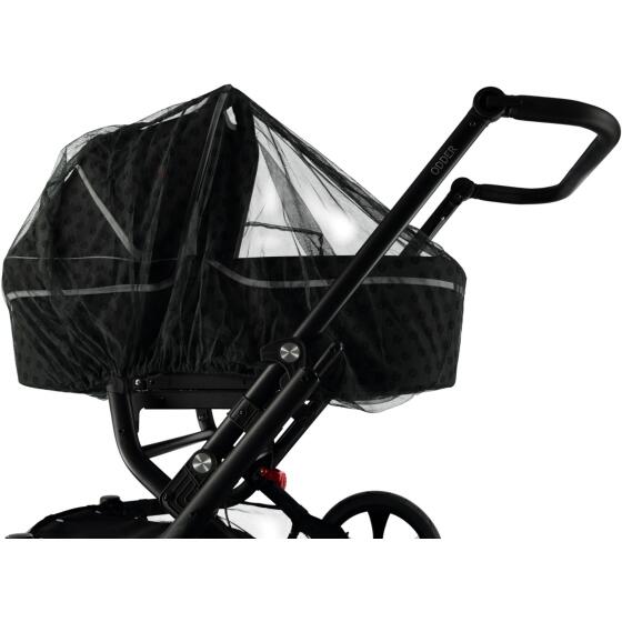 BADABULLE - MYGGENET TIL BARNEVOGN M/ÆBLER - FLERE FARVER