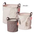 DONE BY DEER - 3PCS SOFT STORAGE BASKET