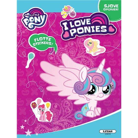 CARLSEN FORLAG - MY LITTLE PONY-MALEBOG & OPGAVEBOG