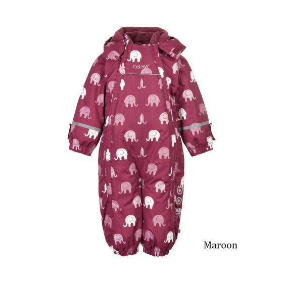 CELAVI - SNOWSUIT ELEPHANT - FLERE FARVER
