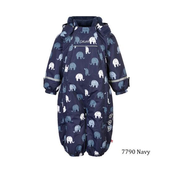 CELAVI - SNOWSUIT ELEPHANT - FLERE FARVER