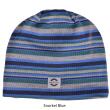 MIKK-LINE A/S - WOOL HAT W/STRIPES - FLERE FARVER