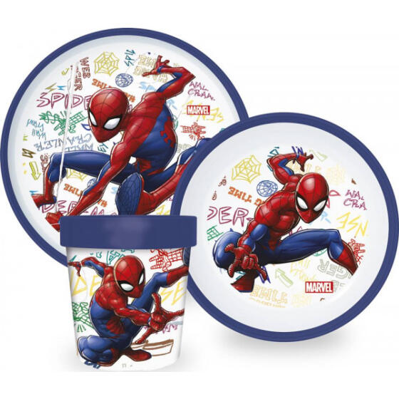 DISNEY/LICENS - SPIDERMAN SPISESÆT