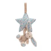 JELLYCAT - BLOSSOM BUNNY MUSICAL PULL