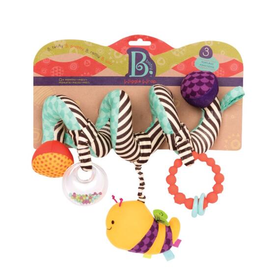 B TOYS - WIGGLE WRAP AKTIVITETSSPIRAL