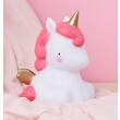 A LITTLE LOVELY COMPANY - LITTLE UNICORN LIGHT - GOLD