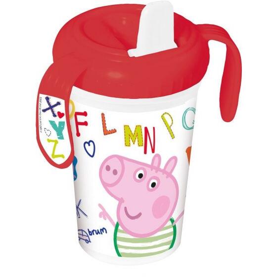 PEPPA PIG - GURLI GRIS MINI DRIKKEDUNK
