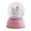 A LITTLE LOVELY COMPANY - SWAN SNOWGLOBE LIGHT