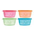 NUBY - 4PK SNACK BOWL W/LID