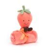 JELLYCAT - AMUSEABLE STRAWBERRY SOOTHER