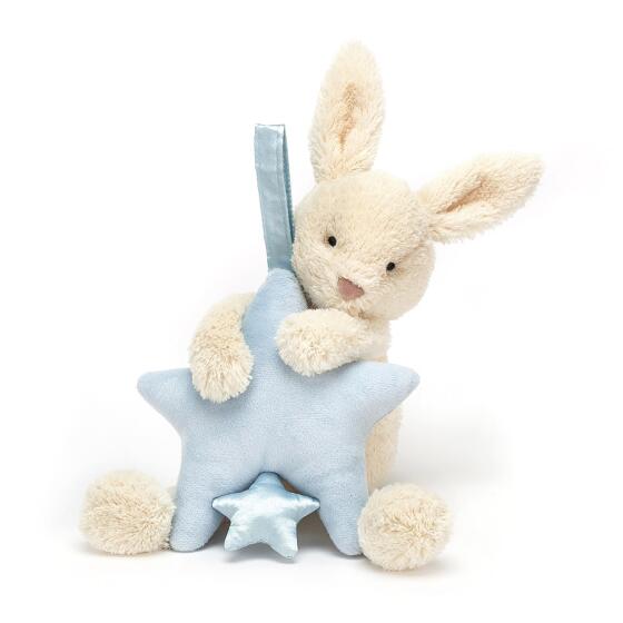 JELLYCAT - STAR BUNNY BLUE MUSICAL
