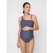 MAMALICIOUS - LYCINDA STRIPED SWIMSUIT