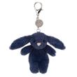 JELLYCAT - NAVY BUNNY BAG CHARM 8cm