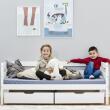 HOPPEKIDS - 70x160 IDA-MARIE JUNIORSENG - HVID