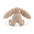 JELLYCAT - BEIGE BUNNY WOODEN RING TOY