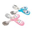 NUBY - 12m+ FORK & SPOON - SILICONE