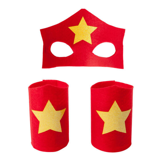 OXYBUL - SUPERHELTINDE KOSTUME 3-5ÅR