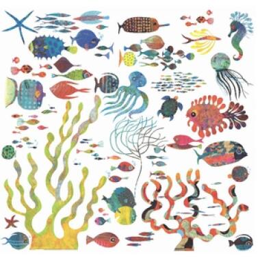 WALLSTICKERS-LAGUNE