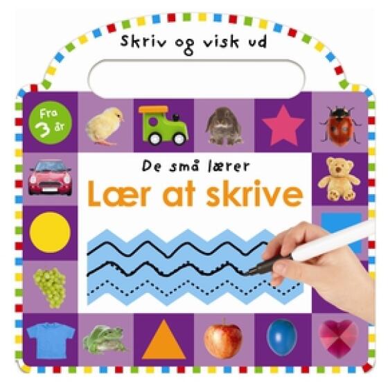 ALVILDA - LÆR AT SKRIVE - SKRIV OG VISK