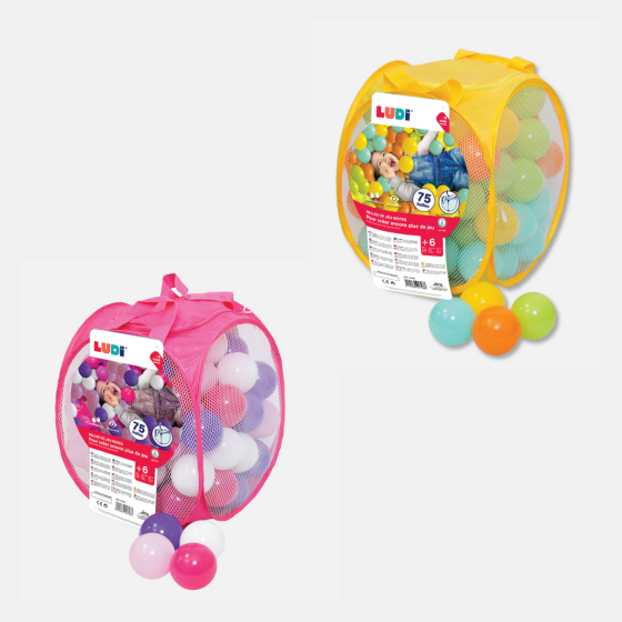 LUDI - 75STK LEGEBOLDE