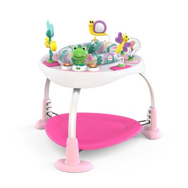 PINK BOUNCE BOUNCE BABY 2-I-1 GYM 