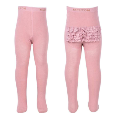 COTTON TIGHTS W/LACE