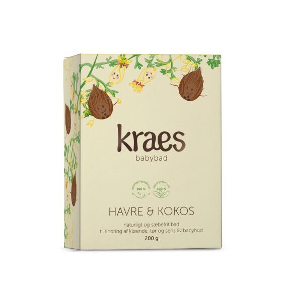 KRAES - BABYBAD HAVRE/KOKOS 200g