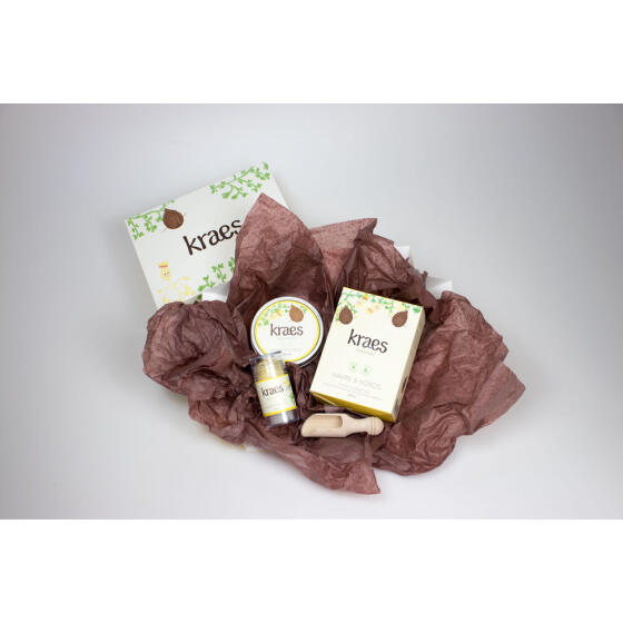 KRAES - KRAES GAVEÆSKE (HAVRE/KOKOS, BABY BALM & GLADE KINDER)