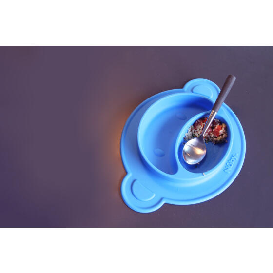 NUBY - ABE SILICONE TALLERKEN  NUBY - ABE SILICONE TALLERKEN