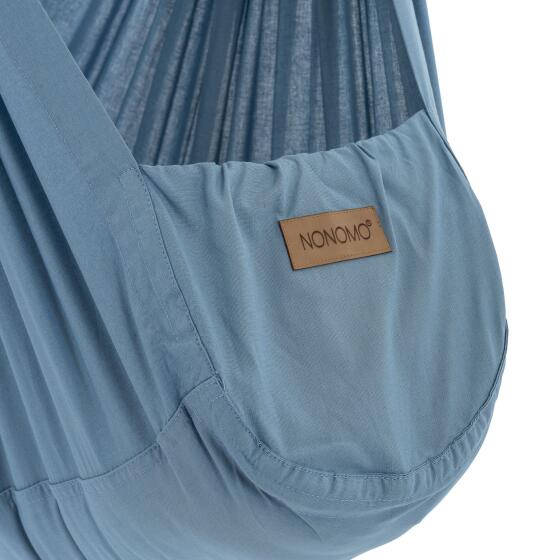 NONOMO - LIGHT BLUE SLYNGEVUGGE FIBERMADRAS (0-15kg)