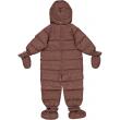 WHEAT - PUFFER BABYSUIT
