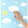 A LITTLE LOVELY COMPANY - CLOUD - WALL STICKER