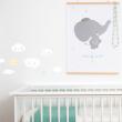 A LITTLE LOVELY COMPANY - CLOUD - WALL STICKER