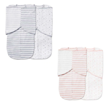 2PK SWADDLE TRIO