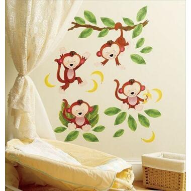 BABY MONKEYS WALLSTICKERS
