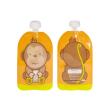 FILL-N-SQUEEZE - 6 STK MONKEY ZIPPER POUCHES