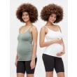 MAMALICIOUS - 2PK HEAL STRAP TOP