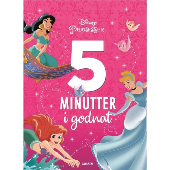 CARLSEN FORLAG - DISNEY PRINCESSER - 5 MINUTTER I GODNAT