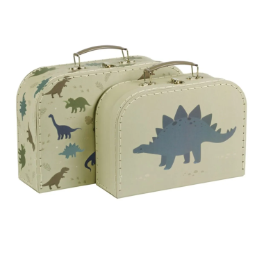 DINOSAUR SUITCASES 2PC