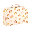A LITTLE LOVELY COMPANY - RAINBOW SUITCASES 2PC