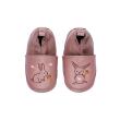 MP DENMARK/MELTON - LEATHER SLIPPERS WITH RABBITS