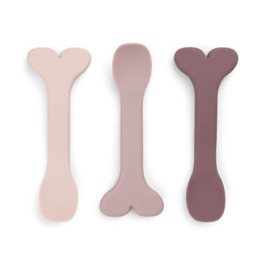 3PK SILICONE BABY SPOON