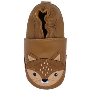LEATHER SLIPPERS SQUIRREL
